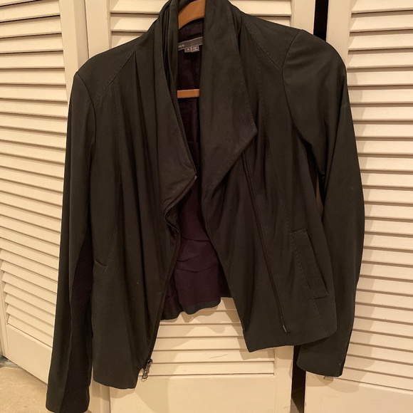 Vince leather jacket - Picture 1 of 3